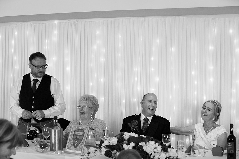 flintshire wedding photographer speeches
